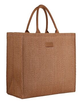 Authentic Burberry Goddess Woven brown Tote Bag / beach bag